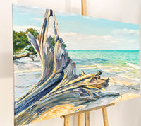 Sandy shore (120x70cm)