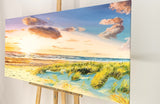 A colorful evening (120x60cm)