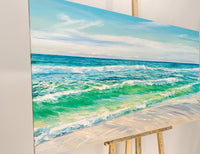 Beach of paradise (120x70cm)