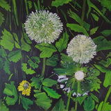 Dandelions in the moonlight (80x80cm)