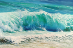 The beauty of the wave (120x80cm)