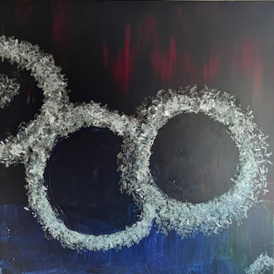 Entropien IV (100x100 cm)