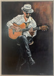 Man with guitar (100x140cm)