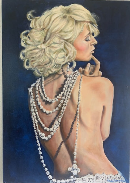 Dress me in pearls (70x100cm)