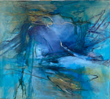 Follow the stream (100x90cm)