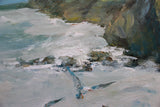 Breath of the Ocean. The Sound Beyond the Cliffs (100x70cm)