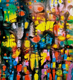 Just Rainy LXXXVI (120x120cm)