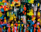 Just Rainy LXXXVI (120x120cm)