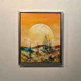 The dream of life (40x50cm) - Danish Gallery - Moderne, abstrakte malerier. Online galleri med original, unik kunst til din bolig. 