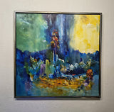 Happy days (90x90cm)