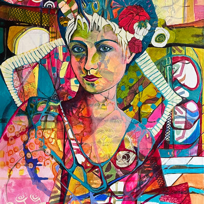 Facing my world (70x120cm)