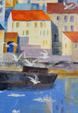 Mediterranean city (100x90cm)