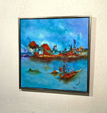 My journey through time (70x70cm)