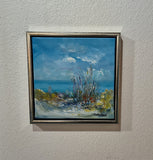 Morning atmosphere (30x30cm) - Danish Gallery - Moderne, abstrakte malerier. Online galleri med original, unik kunst til din bolig. 