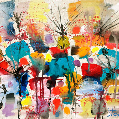 Musical abstraction VII (50x40cm)