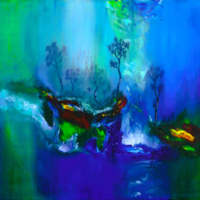 Around the falls (110x80cm)