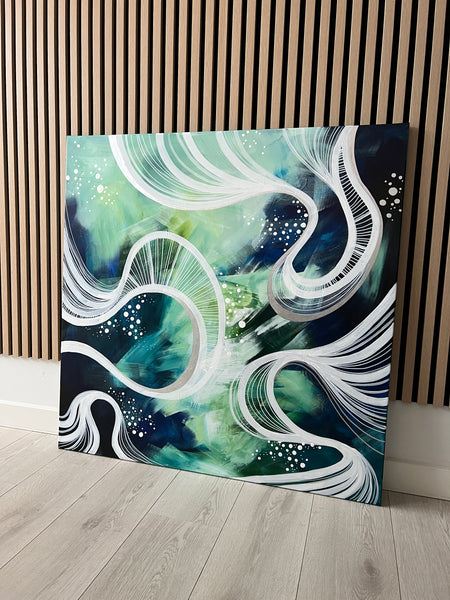 Sea of Love II (100x100cm)