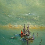 Quiet moments (80x80cm)