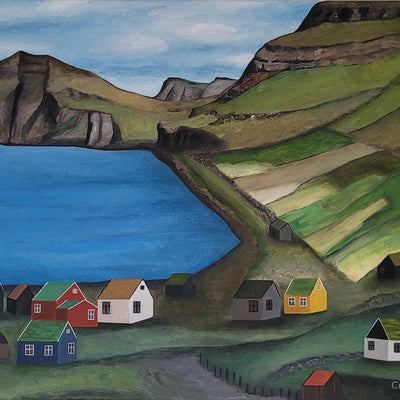 The view (80x60cm)