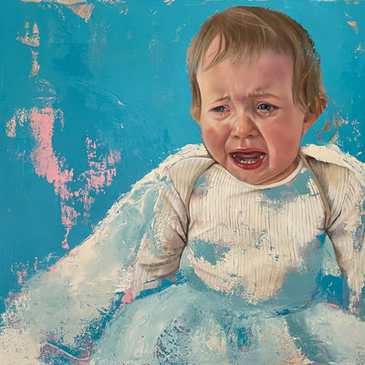 It should have been pink (60x50cm)