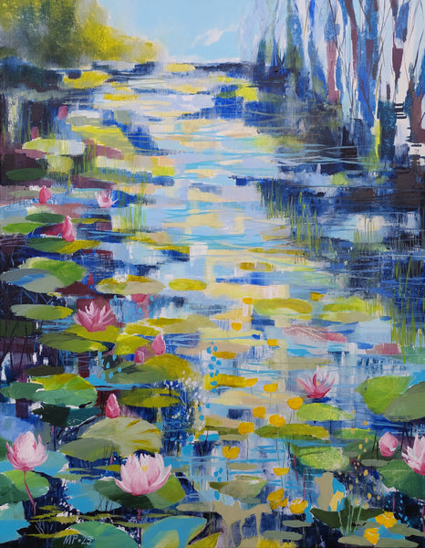 By the river IV (70x90cm)