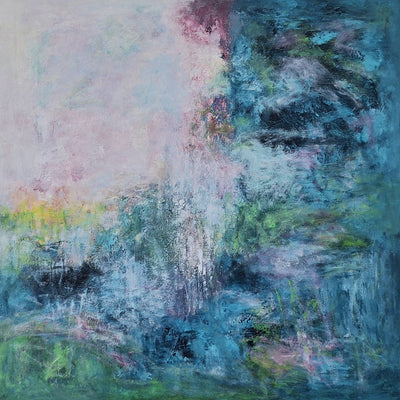 Waterfall (80x80cm)