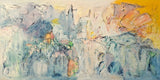 Why not (140x70cm) - Danish Gallery - Moderne, abstrakte malerier. Online galleri med original, unik kunst til din bolig. 