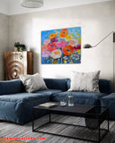 Dance with colours VI (60x50cm)
