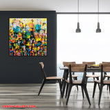 Just Rainy LXXXVI (120x120cm)