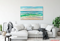 Beach of paradise (120x70cm)