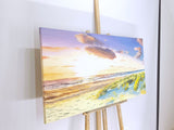 A colorful evening (120x60cm)