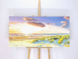 A colorful evening (120x60cm)