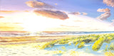 A colorful evening (120x60cm)