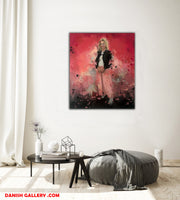 Pink sky (60x70cm)