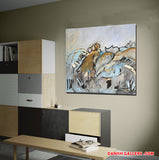 Outer space (100x90cm)