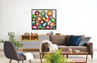 Bubblez (100x80cm)