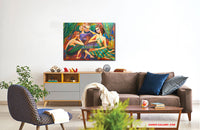One passion for 3 (100x73cm)