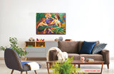 One passion for 3 (100x73cm)