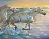 Sunrise gallop (100x80cm)