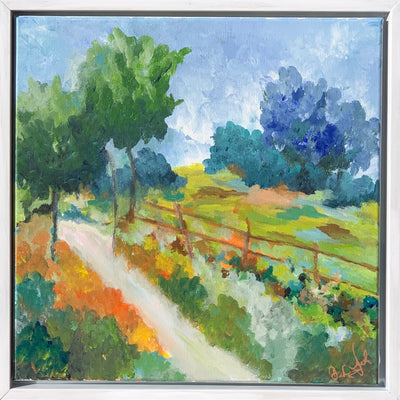 Strolling away (40x40cm)