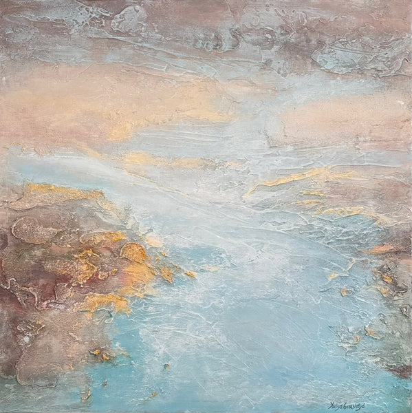 Turquoise Morning II (60x60cm)