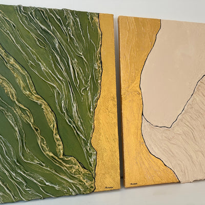 On the edge of the jungle (80x60cm)