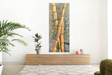Bamboos (50x120cm) - Danish Gallery - Moderne, abstrakte malerier. Online galleri med original, unik kunst til din bolig. 