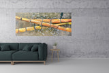 Bamboos (50x120cm) - Danish Gallery - Moderne, abstrakte malerier. Online galleri med original, unik kunst til din bolig. 
