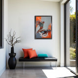 Tension of Wings I (70x100cm) - Danish Gallery - Moderne, abstrakte malerier. Online galleri med original, unik kunst til din bolig. 