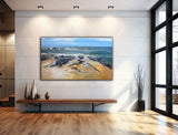 Ocean Breath. Quiet Shore (170x100cm)