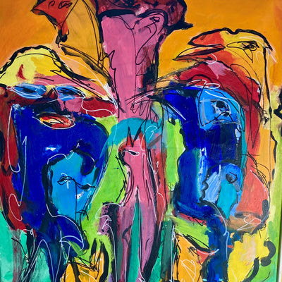 Pip-Pip (78x78cm)