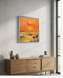Silence and contemplation (50x60cm)