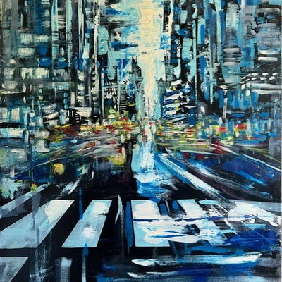 Byen (80x90cm)