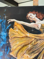 Spin in dance (100x100cm)